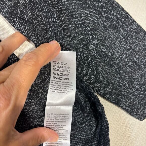 Calvin Klein Quarter Zip Pullover Top Mens L Gray Casual Lightweight Coat Comfy - Picture 9 of 10